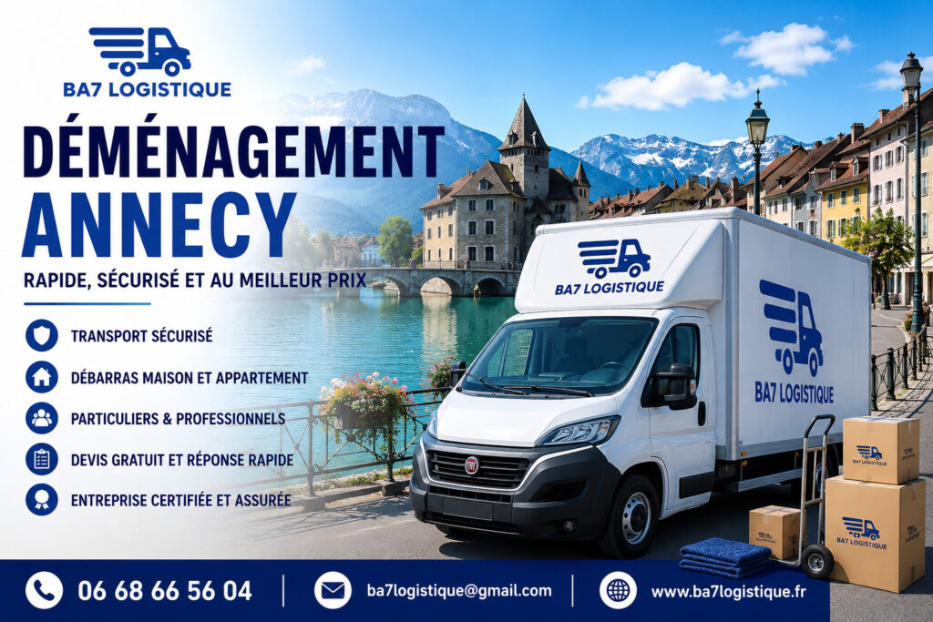 Déménagement Annecy BA7 Logistique