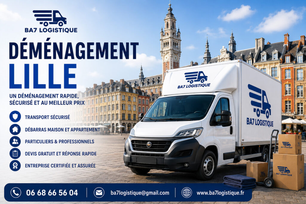 Déménagement Lille BA7 Logistique