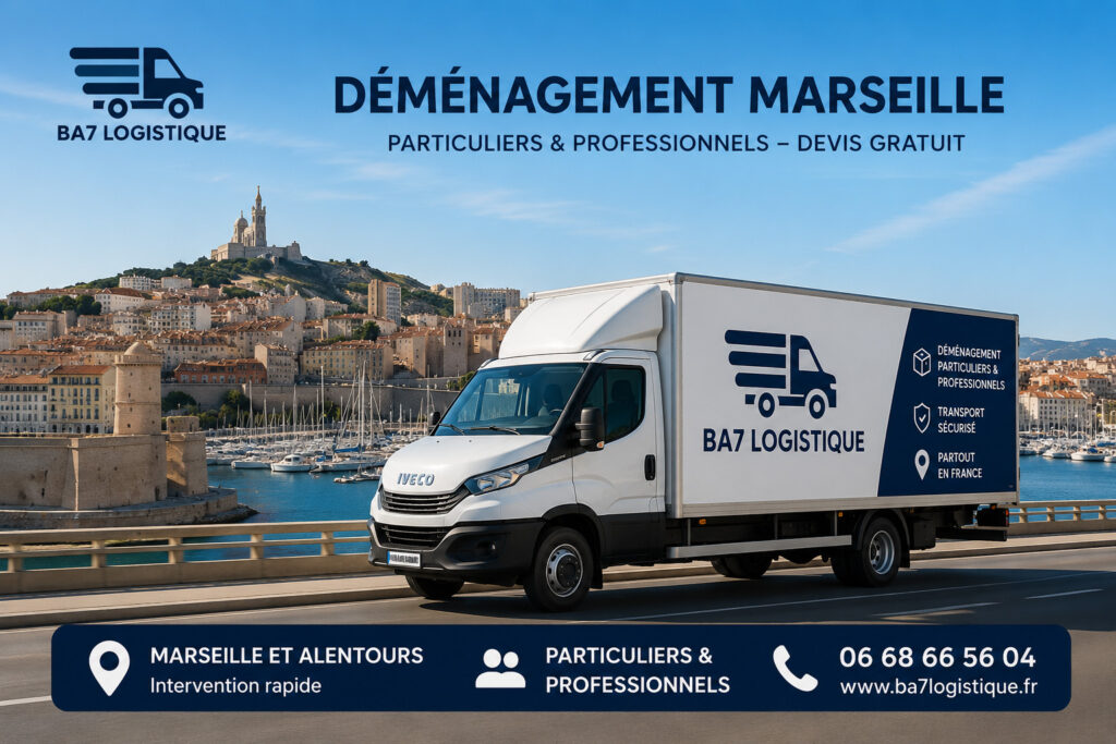 Déménagement Marseille BA7 Logistique