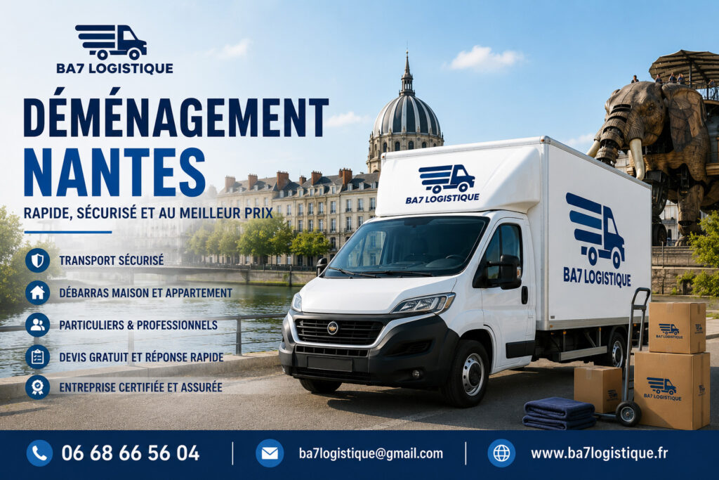 Déménagement Nantes BA7 Logistique