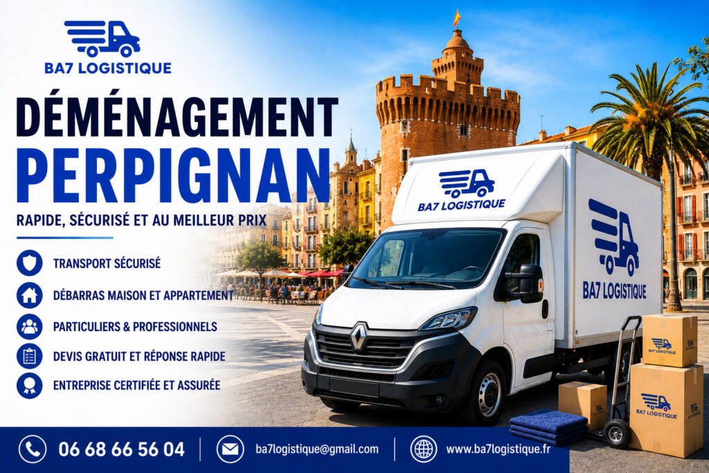 Déménagement Perpignan BA7 Logistique