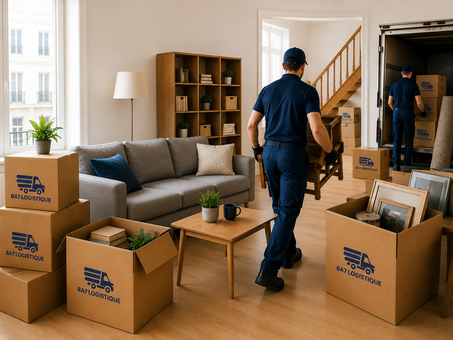 Débarras maison BA7 Logistique